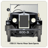 Morris Minor Semi-Sports 1930 Coaster 2